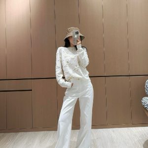 1:1 Celine Gold Jeans
