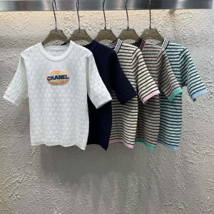Luxury Chanel Short Sleeves
