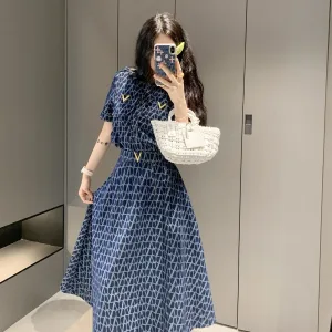 1:1 Valentino Denim Short-Sleeved Shirt