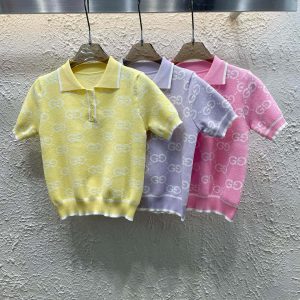 1:1 High Quality Gucci Jacquard Short Sleeves
