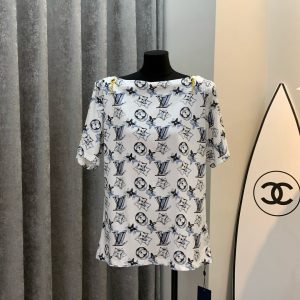 Designer Louis Vuitton Short-Sleeved T-Shirt