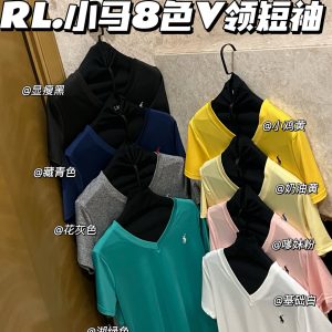 Aaa High Quality Ralph Lauren Cotton Short-Sleeved T-Shirt