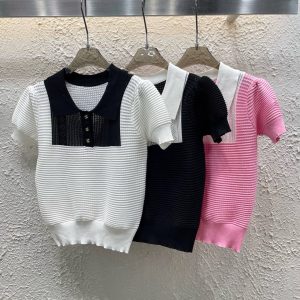 Luxury Chanel Short Sleeves