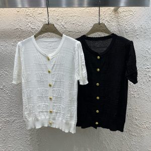 1:1 High Quality Celine Gold Short-Sleeved Shirts