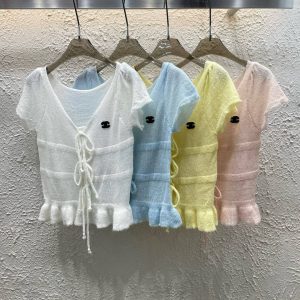 High Quality Chanel Short Sleeves