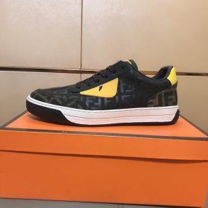 Luxury Fendi Leather Casual Shoes