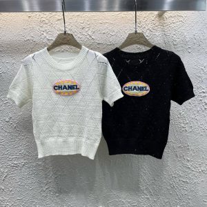 Aaa High Quality Chanel Diamond Short Sleeves