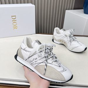 Luxury Dior Calfskin Sneakers For Spring