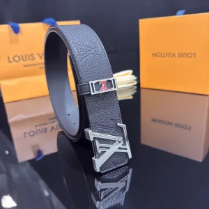 Luxury Louis Vuitton Belt Ash