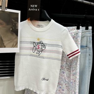 Designer Chanel Short Sleeves