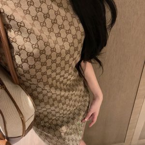 Aaa Gucci Jacquard Short-Sleeved Shirts