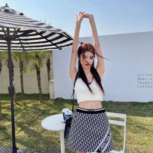 Luxury Dior Abs Skirts For Summer