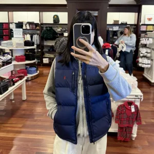 High Quality Reps Ralph Lauren Sleeveless Blue Down Winter