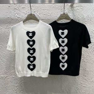 Luxury High Quality Chanel Jacquard Short Sleeves