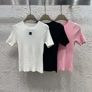 Luxury Chanel Short Sleeves