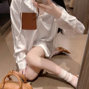 Aaa High Quality Loewe Acetate Shirts For Spring