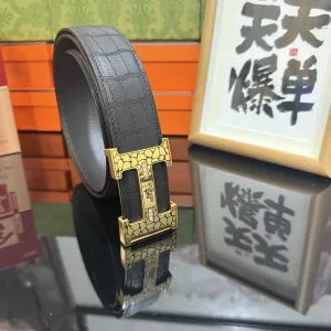 Reps Hermes Belt Deerskin