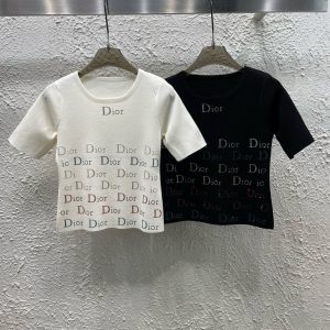 Designer High Quality Dior Stone Short Sleeves