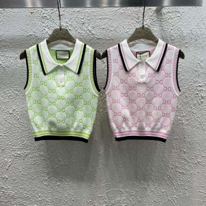 Designer 1:1 Gucci Jacquard Vest