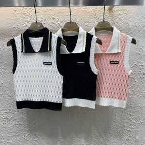 High Quality Designer Miu Miu Vest