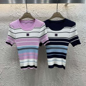 Designer Chanel Short Sleeves