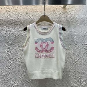 Luxury Chanel Jacquard Vest
