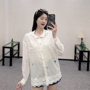 Luxury Dior Lace Shirt