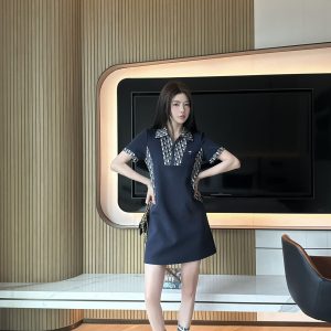 Designer Aaa Dior Jacquard Short-Sleeved Shirts For Spring
