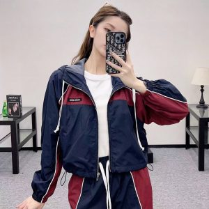 Luxury Miu Miu Nylon Trousers