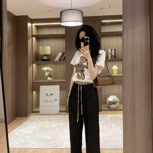 1:1 Luxury Burberry Short-Sleeved Shirt