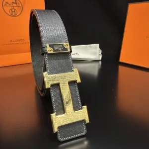 Super Clone Hermes Belt Ash Genuine Leather Top-Grain Calfskin Soft And Smooth Understated Luxury High-End Quality