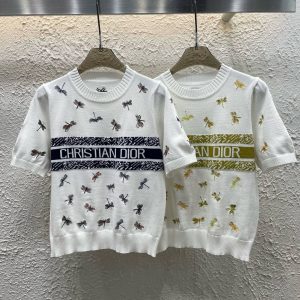Designer Dior Gold Short Sleeves
