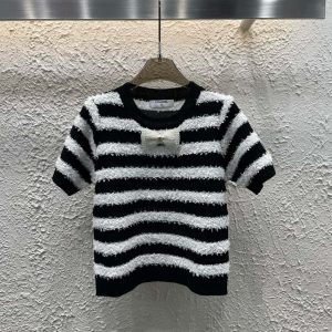 Luxury Designer Chanel Short Sleeves
