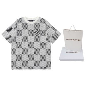 Designer Louis Vuitton Cotton Short Sleeves For Spring