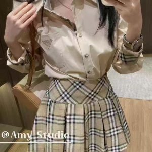 High Quality Aaa Burberry Plaid Shirt