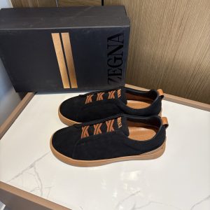 Luxury 1:1 Ermenegildo Zegna Calfskin Leather Shoes