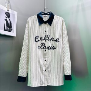 High Quality Celine Long-Sleeved Shirt
