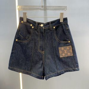 Aaa Designer Louis Vuitton Denim Shorts