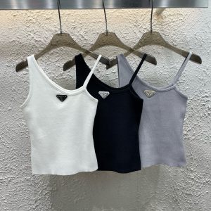 Designer Luxury Prada Tank Top