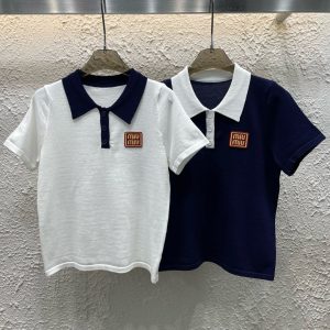 Designer Miu Miu Short Sleeves