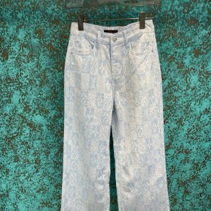 Luxury Louis Vuitton Jacquard Pants