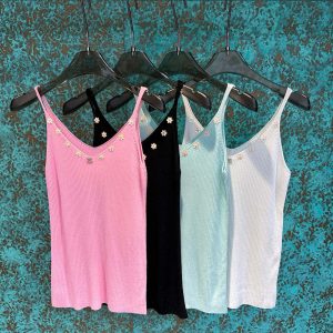 Luxury Designer Chanel Tank Top