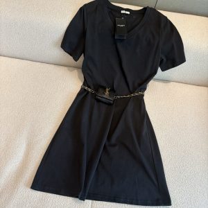 High Quality Aaa Saint Laurent Short-Sleeved Shirt