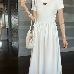 Luxury Prada Cotton Dress For Summer