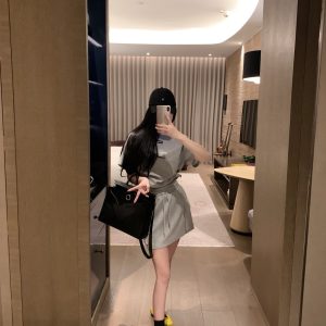 Aaa Designer Miu Miu Stone Short-Sleeved Shirts