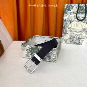 High Quality AAA Dior Belt Red Cowhide