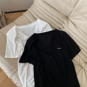 Aaa Miu Miu Short-Sleeved T-Shirt