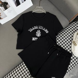 Luxury High Quality Prada Short-Sleeved Shirts