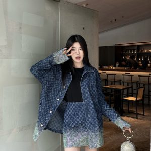 Designer 1:1 Gucci Denim Outerwear