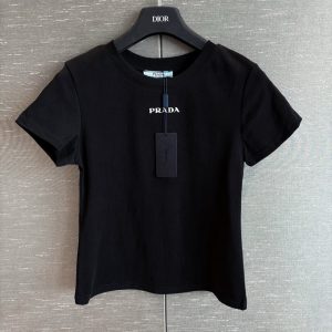 Designer Prada Short-Sleeved T-Shirt